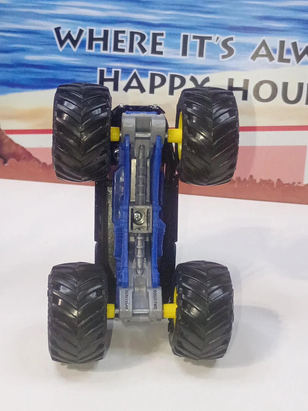Black & Blue Monster Truck Toy by
